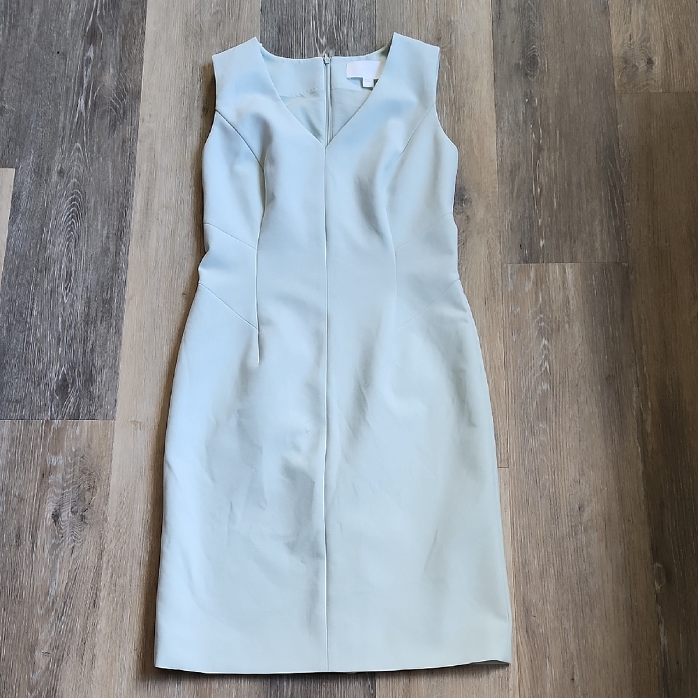 Hugo Boss Soft Blue Midi Dress